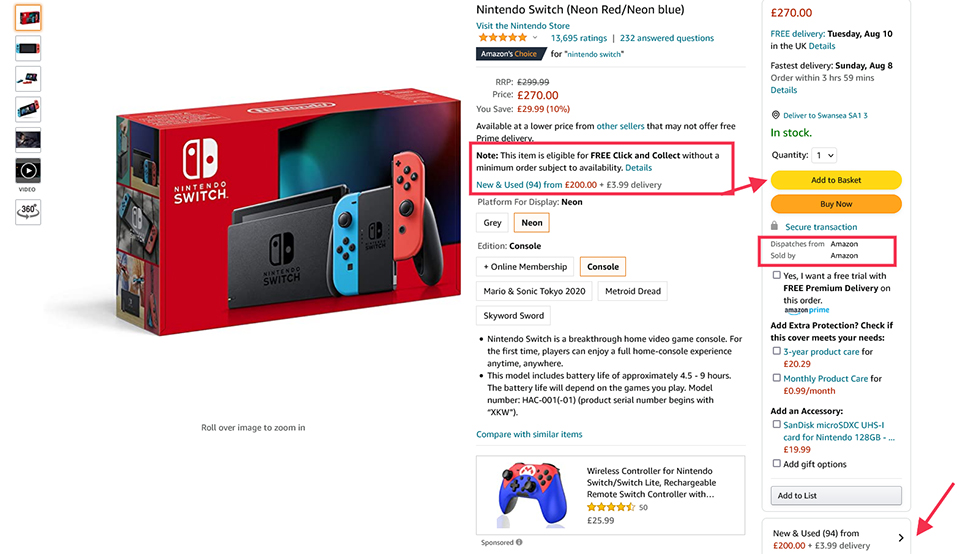 Amazon Buy Box Nedir